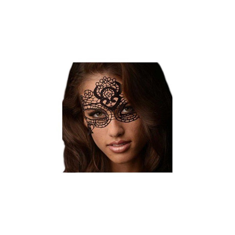 Bondage BDSM Enchanted Black Lace Mask Bondage BDSM Enchanted Black Lace Mask