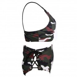 Stylish Bikini Women Camouflage Print Sexy Swimwear Set Swimsuit Beachwear Push Up Brazilian bathing suit biquinis playa