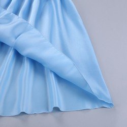 Mens Sexy Costumes Lingerie Babydoll Shiny Soft Satin Crossdress Male with Sash Sissy Underwear Lingerie Sexy