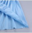 Mens Sexy Costumes Lingerie Babydoll Shiny Soft Satin Crossdress Male with Sash Sissy Underwe