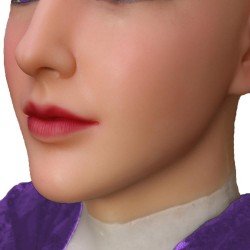 Crossdressing Transgender Soft Silicone Head Mask Face for Crossdresser Transvestite Halloween Cosplay Male to Female
