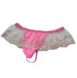 Floral Lace Mesh Sissy Panties Skirted Underwear Sexy Mens Thong G string Transparent Sissy Gay Brea Floral Lace Mesh Sissy Panties Skirted Underwear Sexy Mens Thong G string Transparent Sissy Gay Brea