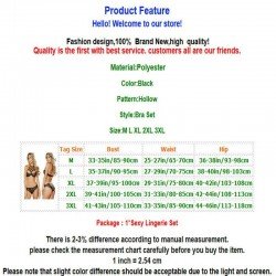 New trendy Women Sexy-Lingerie halter Nightwear Babydoll G-string low waist Underwear Lace Bra Set plus size 3xl