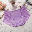 Lace Underwear Seamless Plus Size Sexy 6Colors L-XXXL Panties Womens Briefs Cotton Mid Rise Breatha