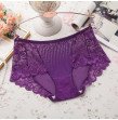 Lace Underwear Seamless Plus Size Sexy 6Colors L-XXXL Panties Womens Briefs Cotton Mid Rise Breatha