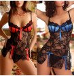 Yomocarajox Erotic Lingerie Plus Size Nightwear Dress Embroidery Lace BabyDolls Lenceria Sexy costum