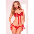 Hot Sexi Women Sexy Red Butterfly Three Point Sets Lingerie Porno Erotic Lingerie Teddy Sexy Underwe