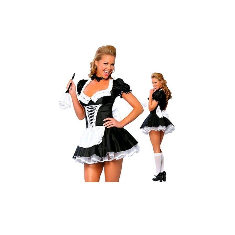 Size large French Maid Corset Style Costume Size large French Maid Corset Style Costume