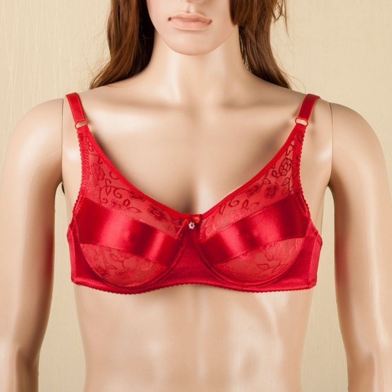 Crossdressing Bra Pocket Bra for Shemale Transvestite Prosthesis Crossdresser Bra Fake Boobs Silicone B