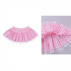 Crossdressing mini skirt Unisex Adult Elastic Waistband Short Skirt with Lace Hem  Mini Skirts Men Sexy Sissy Ski