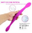 Female Waterproof Double Shock Dildo USB Charging Silicone Magic Wand Vagina Anal Vibrator Sextoy fo Female Waterproof Double Shock Dildo USB Charging Silicone Magic Wand Vagina Anal Vibrator Sextoy fo