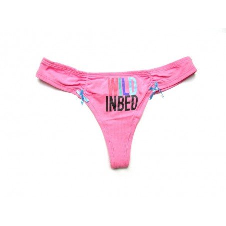 Pink wild inbed winkle sexy thong  mini bow pink sexy g-string Tback women sexy underwear Sexy panti