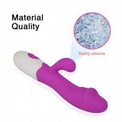 30 Speed Rabbit Vibrator For Women Clitoral Stimulation Realistic Dildo G spot Massage Vibrator Magic Wand Adult Women Sex T