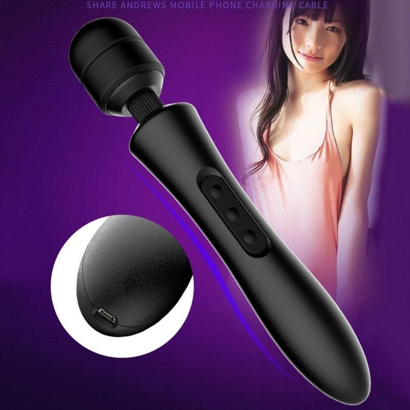 Women Masturbator Vibrator Dildo 20 Modes USB Charging Clitoris Stimulator Anal Vagina Massage AV St