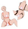 BDSM Bondage sex toys for couples erotic sex game SM Slave harness Hand Restraints Rope Sexual aid c BDSM Bondage sex toys for couples erotic sex game SM Slave harness Hand Restraints Rope Sexual aid c