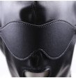 Morease Sexy Bondage PU Leather Hood BDSM Erotic Adult Games Fetish Mouth Mask Sex Toy For Woman Mal