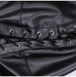 Morease Sexy Bondage PU Leather Hood BDSM Erotic Adult Games Fetish Mouth Mask Sex Toy For Woman Mal