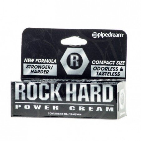 Rock Hard Power Cream Odourless & Tasteless 15ml stay hard