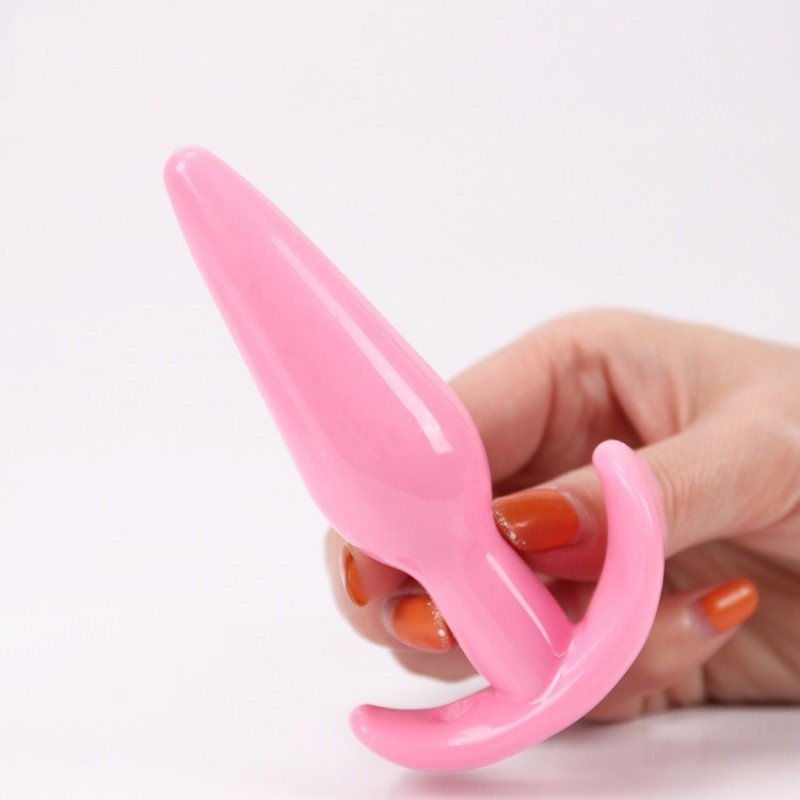 Silicone Anal Plug Beads Jelly Toys Skin Feeling Dildo Adult Sex Toys for Men Sex Products Butt Plug