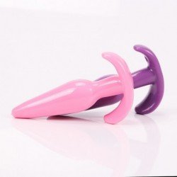 Silicone Anal Plug Beads Jelly Toys Skin Feeling Dildo Adult Sex Toys for Men Sex Products Butt Plug Sex Toys for Woman