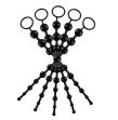 Anal Toy Colour Jelly Anal Beads Sex Orgasm Vagina Plug Play Pull Ring Ball Anal Stimulator But