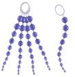 Anal Toy Colour Jelly Anal Beads Sex Orgasm Vagina Plug Play Pull Ring Ball Anal Stimulator But