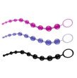 Anal Toy Colour Jelly Anal Beads Sex Orgasm Vagina Plug Play Pull Ring Ball Anal Stimulator But
