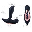 Soft Heating Function Male Prostate G Point Massager Waterproof Vibrator Mulit-Frequency Vibrat