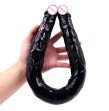 Huge Realistic U Shape Double Dildo Flexible Soft Jelly Vagina Anal Women Gay Lesbian Double Ended Huge Realistic U Shape Double Dildo Flexible Soft Jelly Vagina Anal Women Gay Lesbian Double Ended