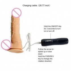 Big Dildo Realistic Penis Vibrator Artificial Big Penis Toy Female Masturbator Massager Cock with Suction Cup Sex Toys for W