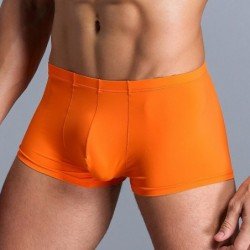 Summer Ice Silk Men Underwear Sexy Gay Thin Soft Breathable Man Boxer Shorts Seamless Solid Male Underpants Calzoncil