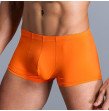 Summer Ice Silk Men Underwear Sexy Gay Thin Soft Breathable Man Boxer Shorts Seamless Solid M