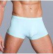 Summer Ice Silk Men Underwear Sexy Gay Thin Soft Breathable Man Boxer Shorts Seamless Solid M