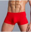 Summer Ice Silk Men Underwear Sexy Gay Thin Soft Breathable Man Boxer Shorts Seamless Solid M