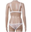 Sexy Sissy Lingerie Lace Babydoll G-String Thong Underwear See-through Nightwear S-XL High Qu
