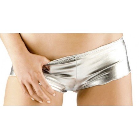 Sexy HIGH SHINE METALLIC COLOURED HOTPANTS