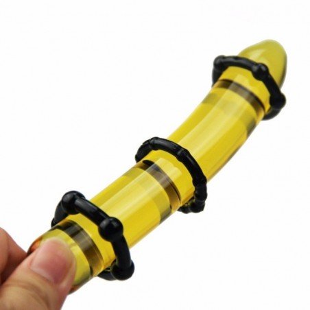 Set of 3 Black Silicone Male Delay Lock Elastic Ring Cock Ring Penis Soft Adult Sex Toy Avoid Premat
