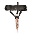 Big Strap Faux Leather Harness Strap-on Dildo Penis Bullet Vibrator Holder Strap Sex Toy for Adults