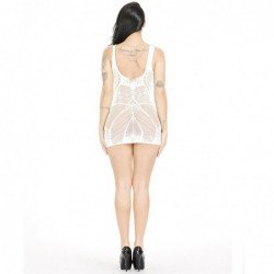 Sexy lingerie Exotic Apparel Women Baby Dolls Dress Sexy Lingerie Sex Costumes Hollow Nightwear Intimates Half Slip Backless Und