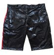 Sexy Men Faux Leather Latex Shorts Men  Plus Size S-XXXL Boxers Underwear Gay Male Panties Black