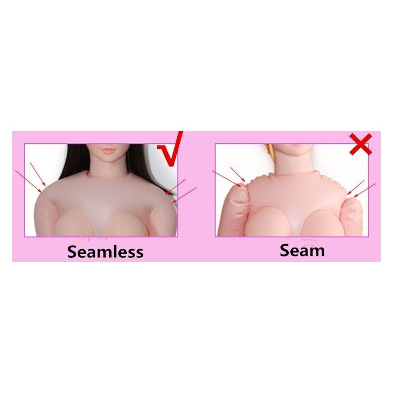 Sitting Posture Thickening Inflatable Sex Doll Tits Can Be Filled With  Water Shoulder Seamless Love Doll Male Masturbat