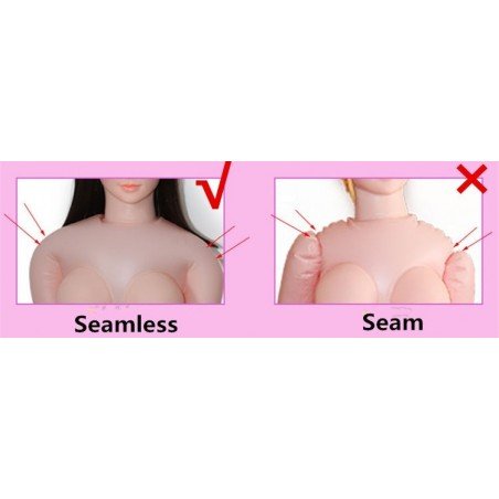 Sitting Posture Thickening Inflatable Sex Doll Tits Can Be Filled With Water Shoulder Seamless