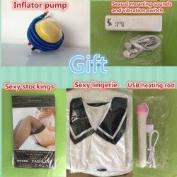 Sitting Posture Thickening Inflatable Sex Doll Tits Can Be Filled With Water Shoulder Seamless Love Doll Male Masturbat