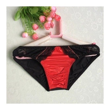 Men Floral Lace Stretchy G-string Underwear crossdressing men lingerie thongs