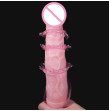 Silicone Cock Ring Delay Premature Ejaculation Penis Rings Delayed Lasting Penis Sleeve Lock Loop Ad