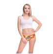 pizza slut funny print sexy hot panties female kawaii Lovely underwear push up briefs women ling