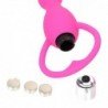Anal Butt Plug Beads Silicone Massager Dildo Vibrator Stimulate Vibration Pull Beads Sex Toys for Women