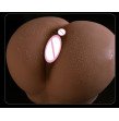 5kg brown ass Sex Products Real Skin Feeling Full Silicone Big Ass Butt With Realistic 4D Vagina