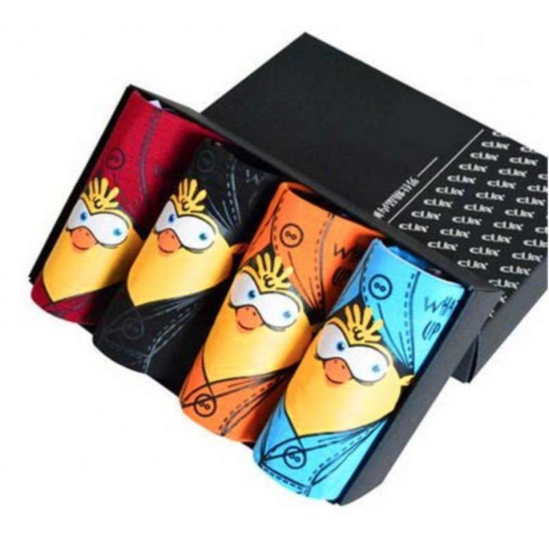 Underpants Man boxershorts Bear Birds Male Underwear Bamboo Men's boxer shorts Breathable Mens Underwear boxers Funny Boxer Shor