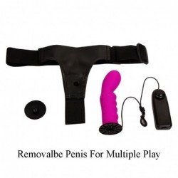 Toysdance Harness Penis Strap-on Dildo For Lesbian Women Adjustable Belt Multi-speed G-spot Vibrator Adult Sex Toys Masturba